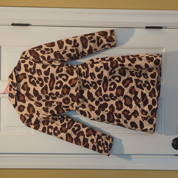 Gymboree Ready, Dress, Go! Leopard Trench Coat - Picture 4 of 5